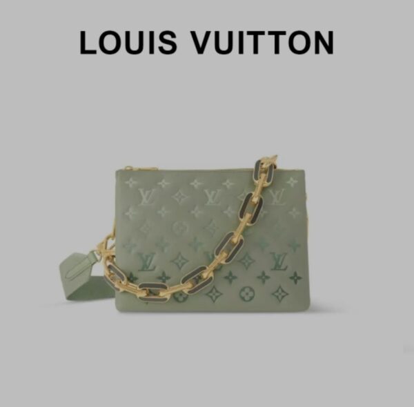 LV Coussin PM Bag in Monogram Embossed Leather - Image 2