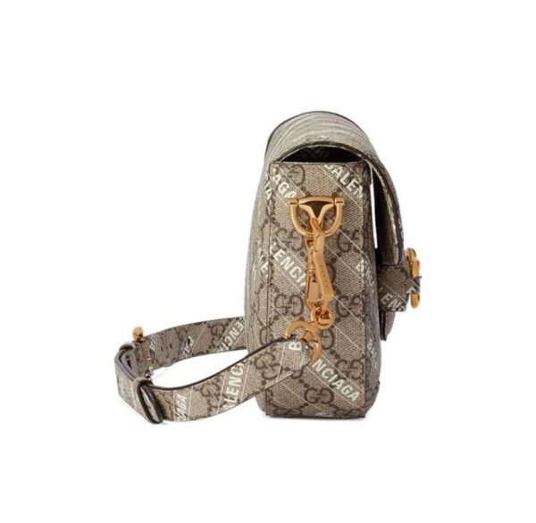 Gucci x Balenciaga Horsebit 1955 Crossbody Bag - Image 6